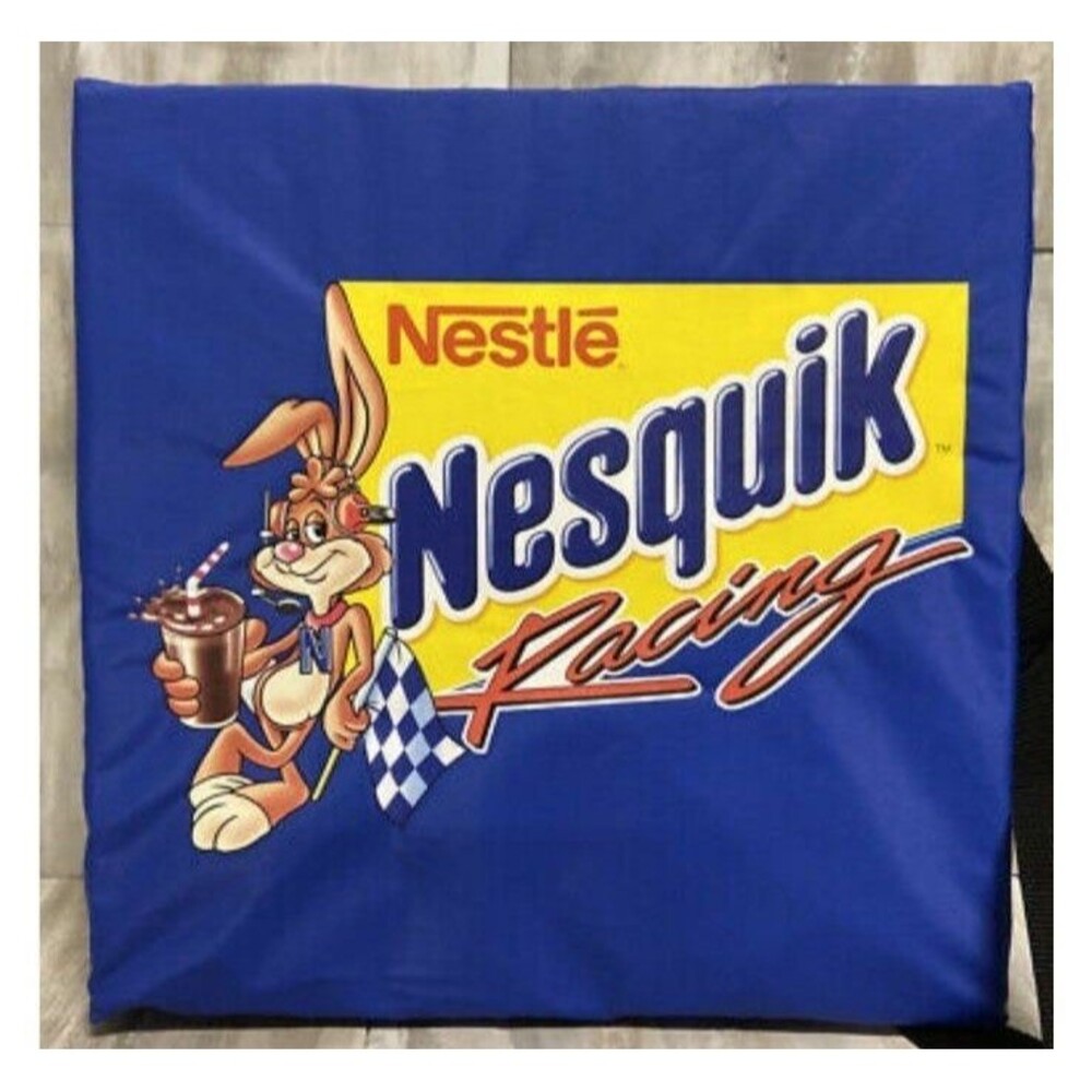 2-Vintage 90's Nesquick Nascar seat pad
